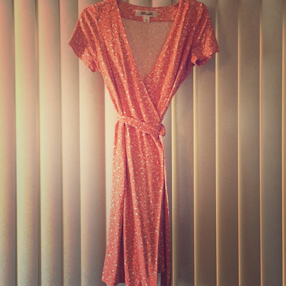 Cap Sleeve Julian Wrap Dress